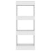 Book Cabinet Room Divider White 40x30x103 Cm Engineered