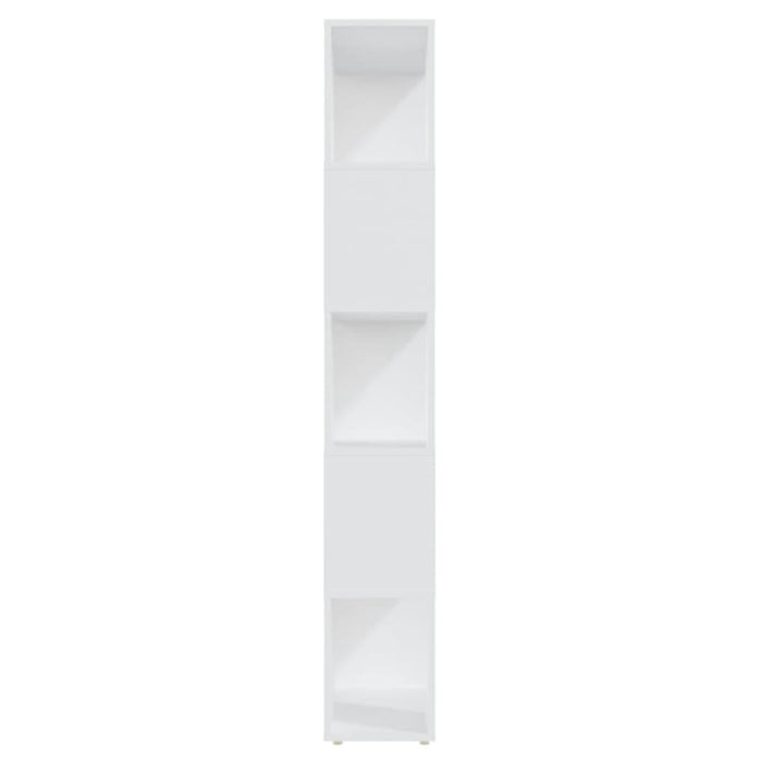 Book Cabinet Room Divider White 60x24x155 Cm Chipboard