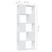Book Cabinet Room Divider White 60x24x155 Cm Chipboard