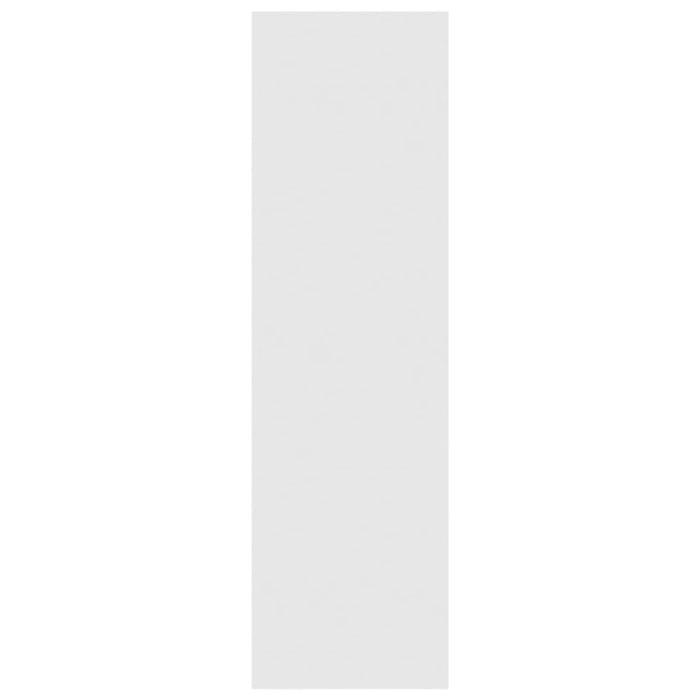 Book Cabinet Room Divider White 60x30x103 Cm Engineered