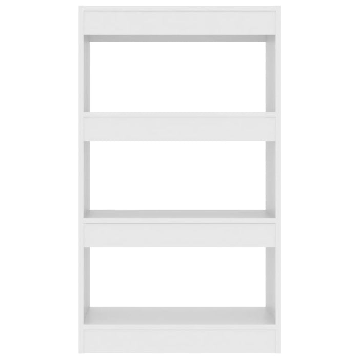 Book Cabinet Room Divider White 60x30x103 Cm Engineered