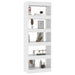 Book Cabinet Room Divider White 60x30x166 Cm Engineered