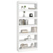 Book Cabinet Room Divider White 80x30x198 Cm Engineered