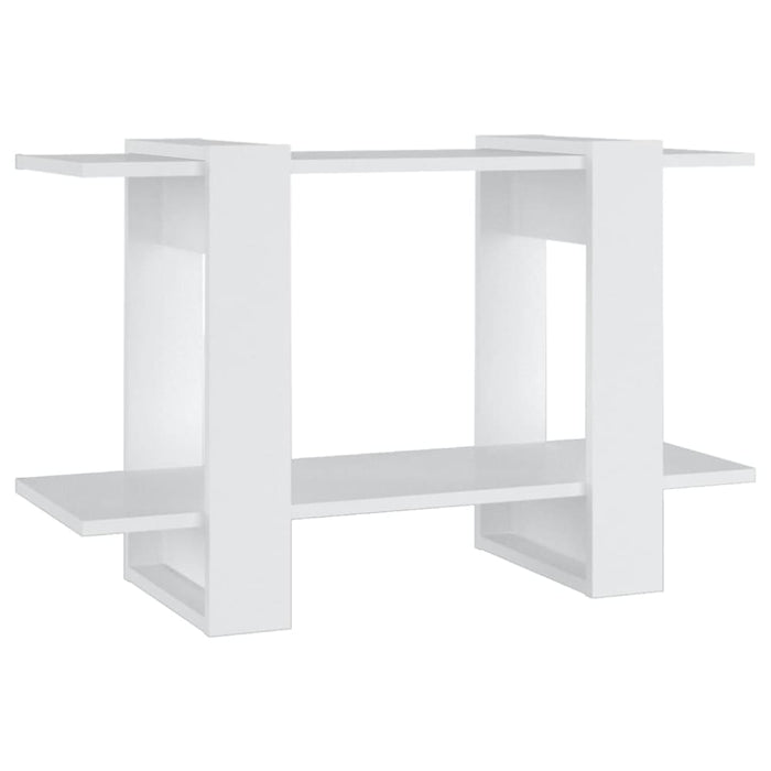 Book Cabinet Room Divider White 80x30x51 Cm Noopkx