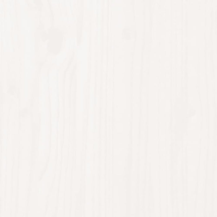 Book Cabinet Room Divider White 80x35x125 Cm Solid Wood