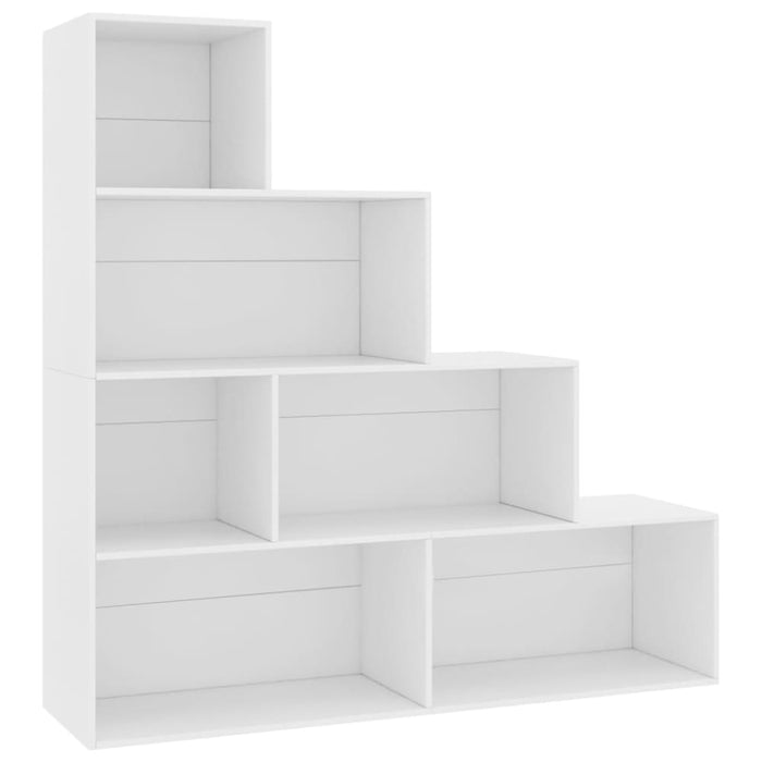Book Cabinet Room Divider White Chipboard Nbblpi
