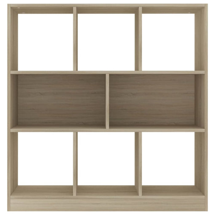 Book Cabinet Sonoma Oak Chipboard Nbboia
