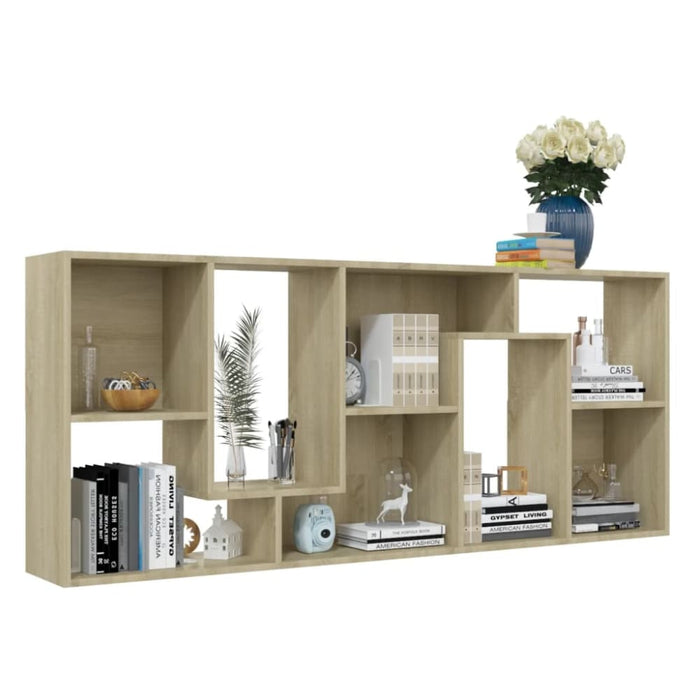 Book Cabinet Sonoma Oak Chipboard Nbonnb