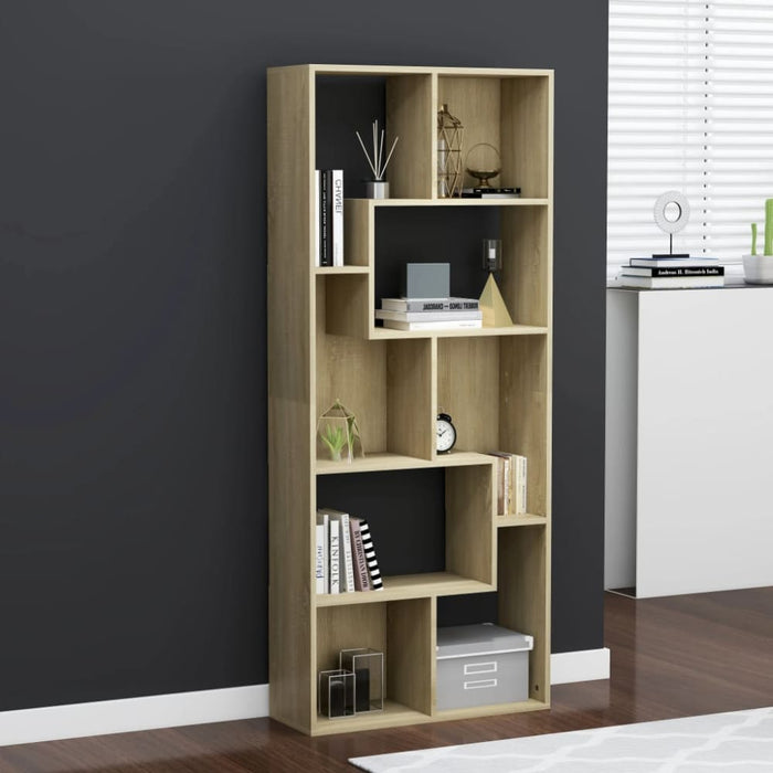 Book Cabinet Sonoma Oak Chipboard Nbonnb