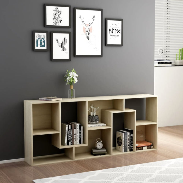 Book Cabinet Sonoma Oak Chipboard Nbonnb