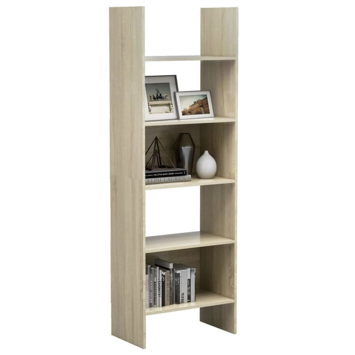Book Cabinet Sonoma Oak Chipboard Nbtaob