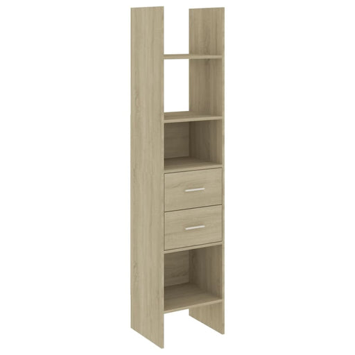 Book Cabinet Sonoma Oak Chipboard Nbtaok