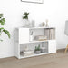 Book Cabinet White 100x24x63 Cm Chipboard Nbkoib