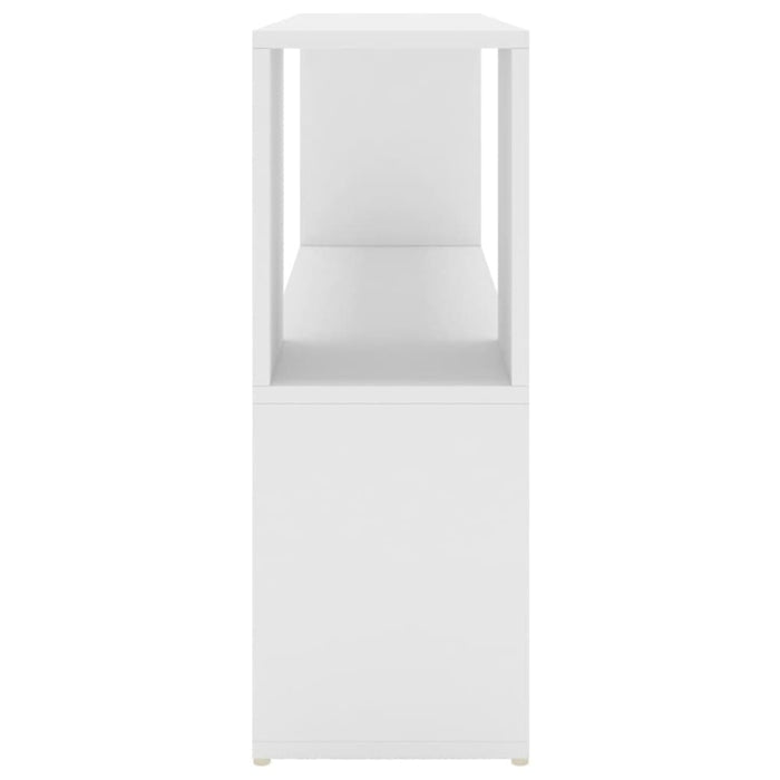 Book Cabinet White 100x24x63 Cm Chipboard Nbkoib