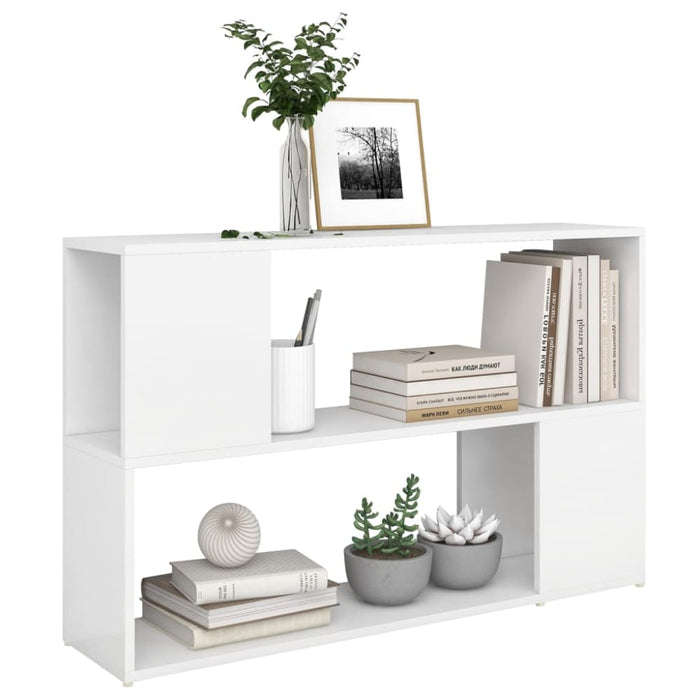Book Cabinet White 100x24x63 Cm Chipboard Nbkoib