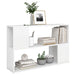 Book Cabinet White 100x24x63 Cm Chipboard Nbkoib