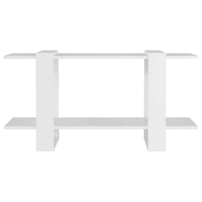 Book Cabinet White 100x30x51 Cm Engineered Wood Nooppl