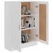 Book Cabinet White 82.5x30.5x115 Cm Engineered Wood Nbxioa
