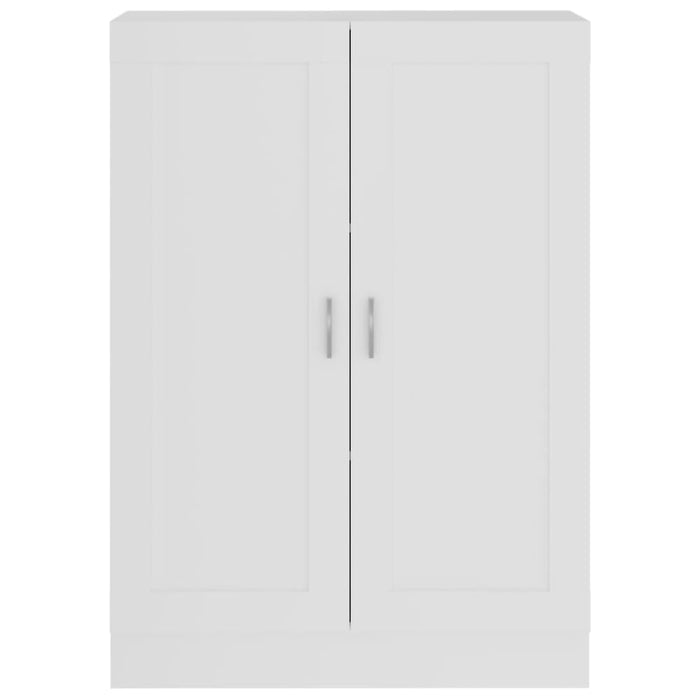 Book Cabinet White 82.5x30.5x115 Cm Engineered Wood Nbxioa