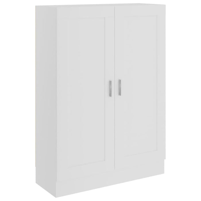 Book Cabinet White 82.5x30.5x115 Cm Engineered Wood Nbxioa