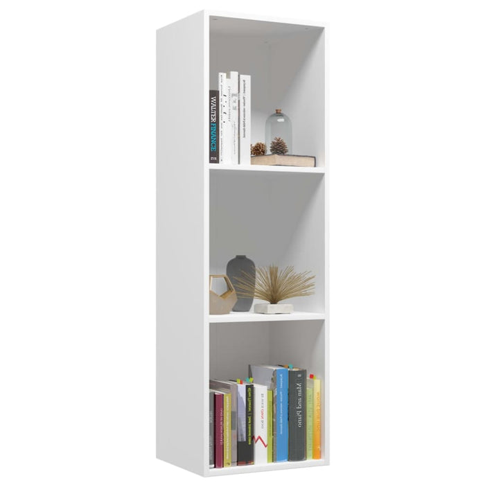 Book Cabinet Tv White Chipboard Nbbotp