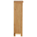 Bookcase Solid Oak Wood Xnkonl