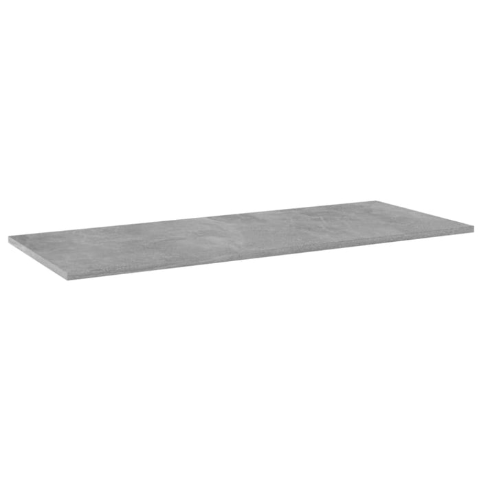 Bookshelf Boards 4 Pcs Concrete Grey 100x40x1.5 Cm