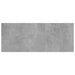Bookshelf Boards 4 Pcs Concrete Grey 100x40x1.5 Cm