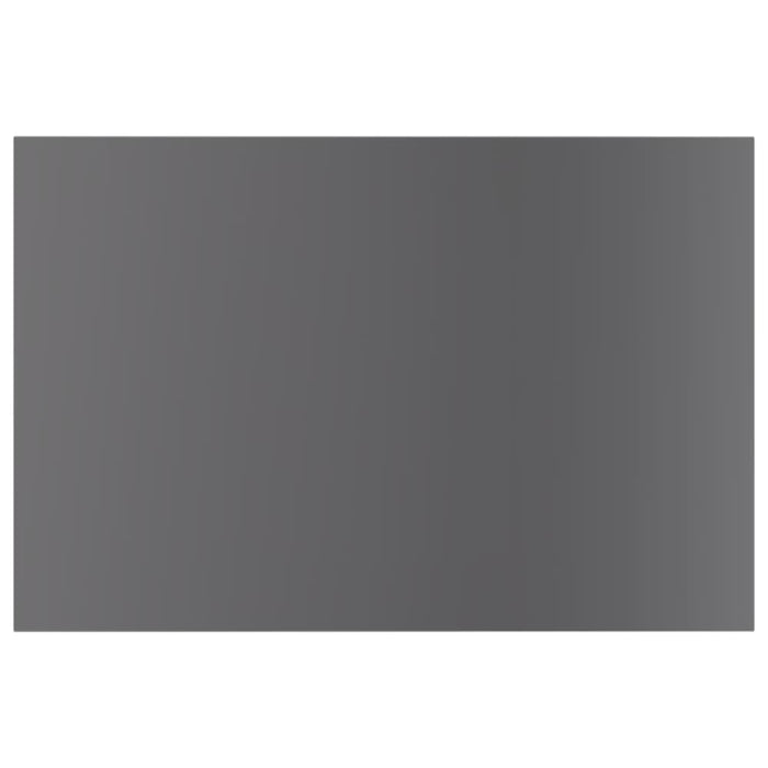 Bookshelf Boards 4 Pcs Glossy Look Grey 60x40x1.5 Cm
