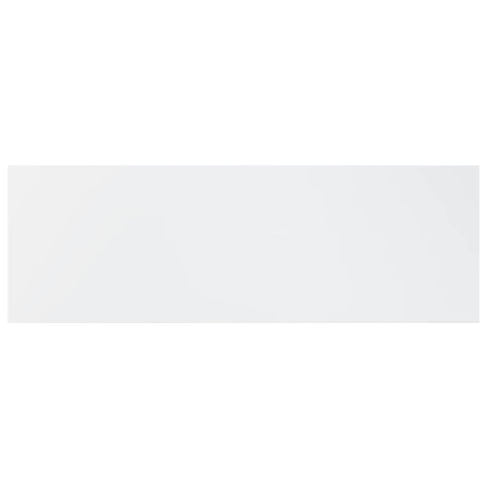 Bookshelf Boards 4 Pcs Glossy Look White 60x20x1.5 Cm