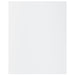 Bookshelf Boards 4 Pcs Glossy Look White Chipboard Nbpokl