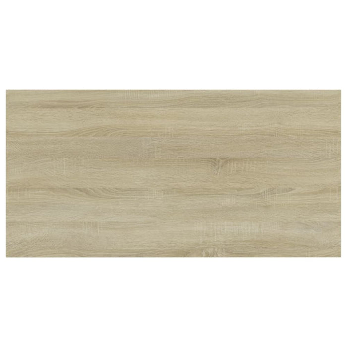 Bookshelf Boards 4 Pcs Sonoma Oak Chipboard Nbpttl