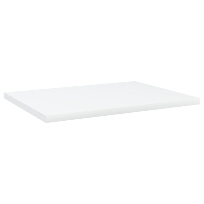 Bookshelf Boards 4 Pcs White 40x30x1.5 Cm Chipboard Nbpopa