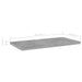 Bookshelf Boards 8 Pcs Concrete Grey 40x20x1.5 Cm Chipboard