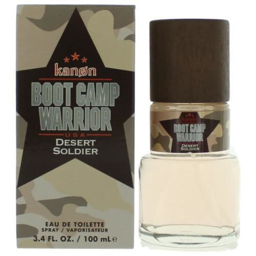 Boot Camp Warrior Desert Soldier Edt Spray by Kanon for Men