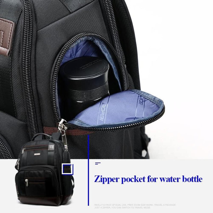 Bopai 11 85301 15.6 Large Capacity Multi Layer Zipper Bag