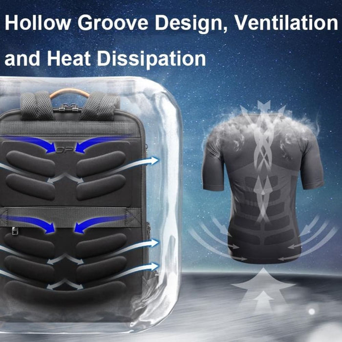 Bopai 61 121518 Multi Compartment Waterproof Expandable