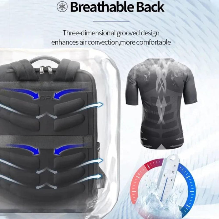 Bopai 61 123311 Large Capacity First Layer Cowhide Business