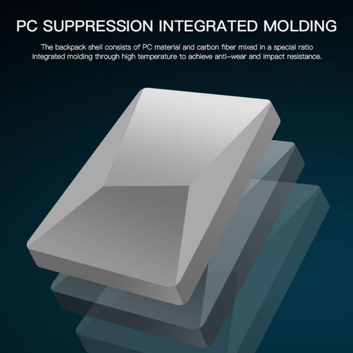 Bopai 61 93318a Hard Shell Waterproof Expandable Backpack