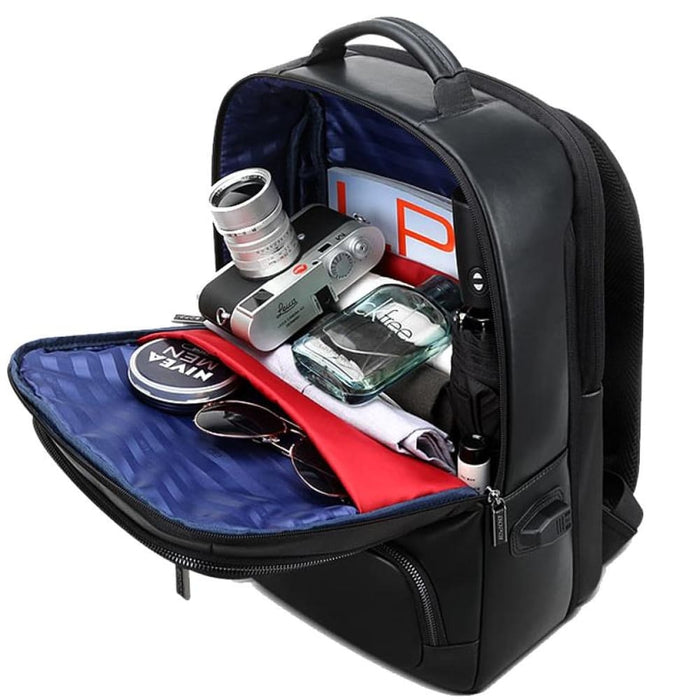 Bopai 851 023911 Top Grain Leather Business Breathable Anti