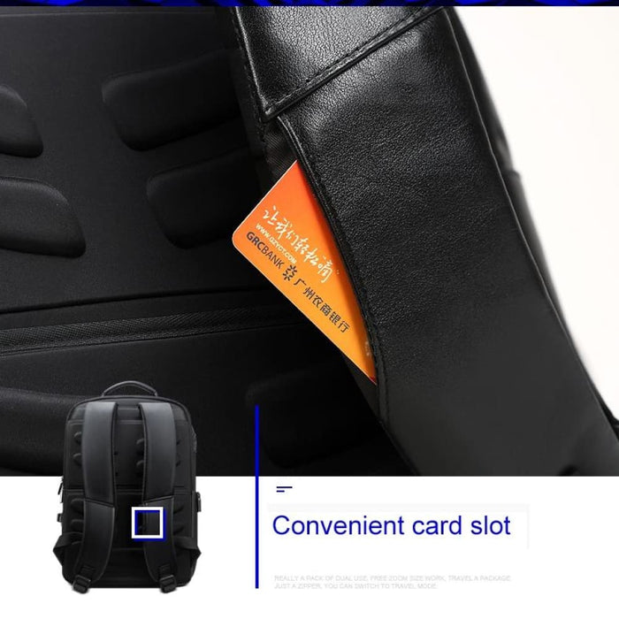 Bopai 851 023911 Top Grain Leather Business Breathable Anti