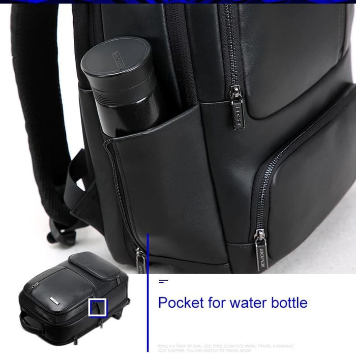 Bopai 851 023911 Top Grain Leather Business Breathable Anti