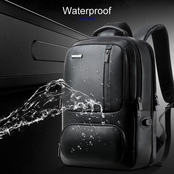 Bopai 851 023911 Top Grain Leather Business Breathable Anti