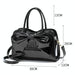 Bow Bright Leather Ladies Handbag