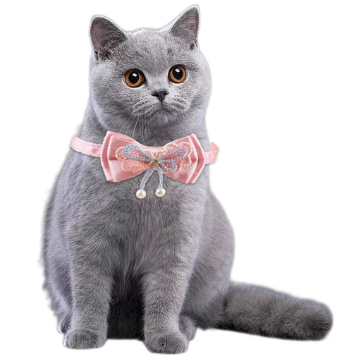 Bowtie Cat Collar For Kittens And Puppies