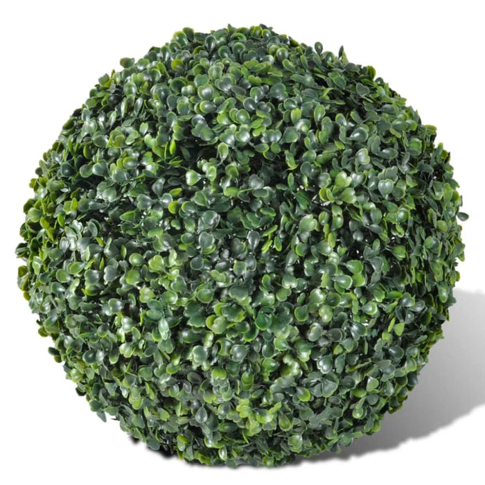 Boxwood Ball Artificial Leaf Topiary 27 Cm 2 Pcs Abnio