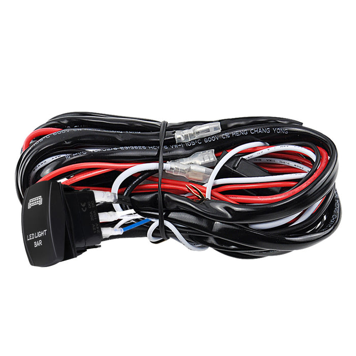 2 Way 12V Dc Wiring Loom Harness Kit