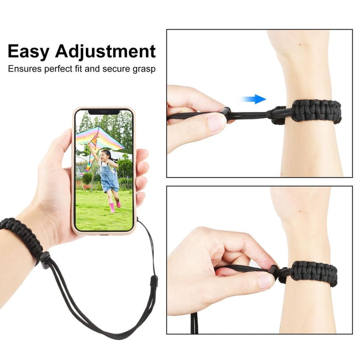 Braided Sport Anti Lost Camera Adjustable Wrist Strap
