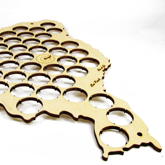 Brazil Beer Cap Map