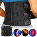 Breathable Anti-skid Waist Braces Belt with 16-hole Mesh